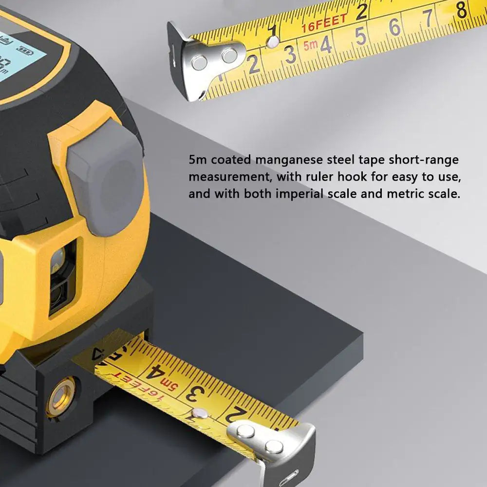 RooYard™ 3 In 1 Laser Tape Measure
