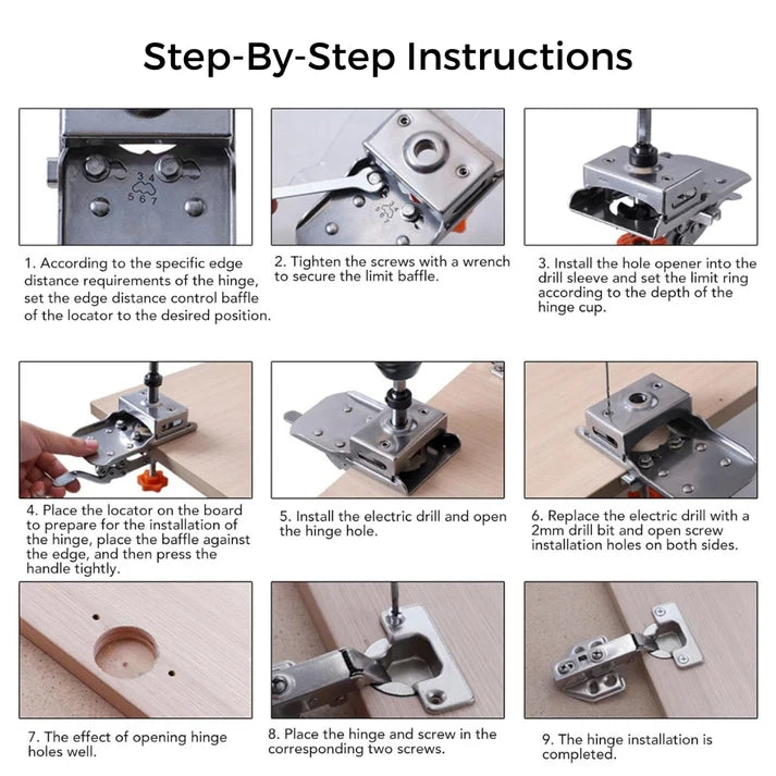 RooYard™ Concealed Hinge Jig
