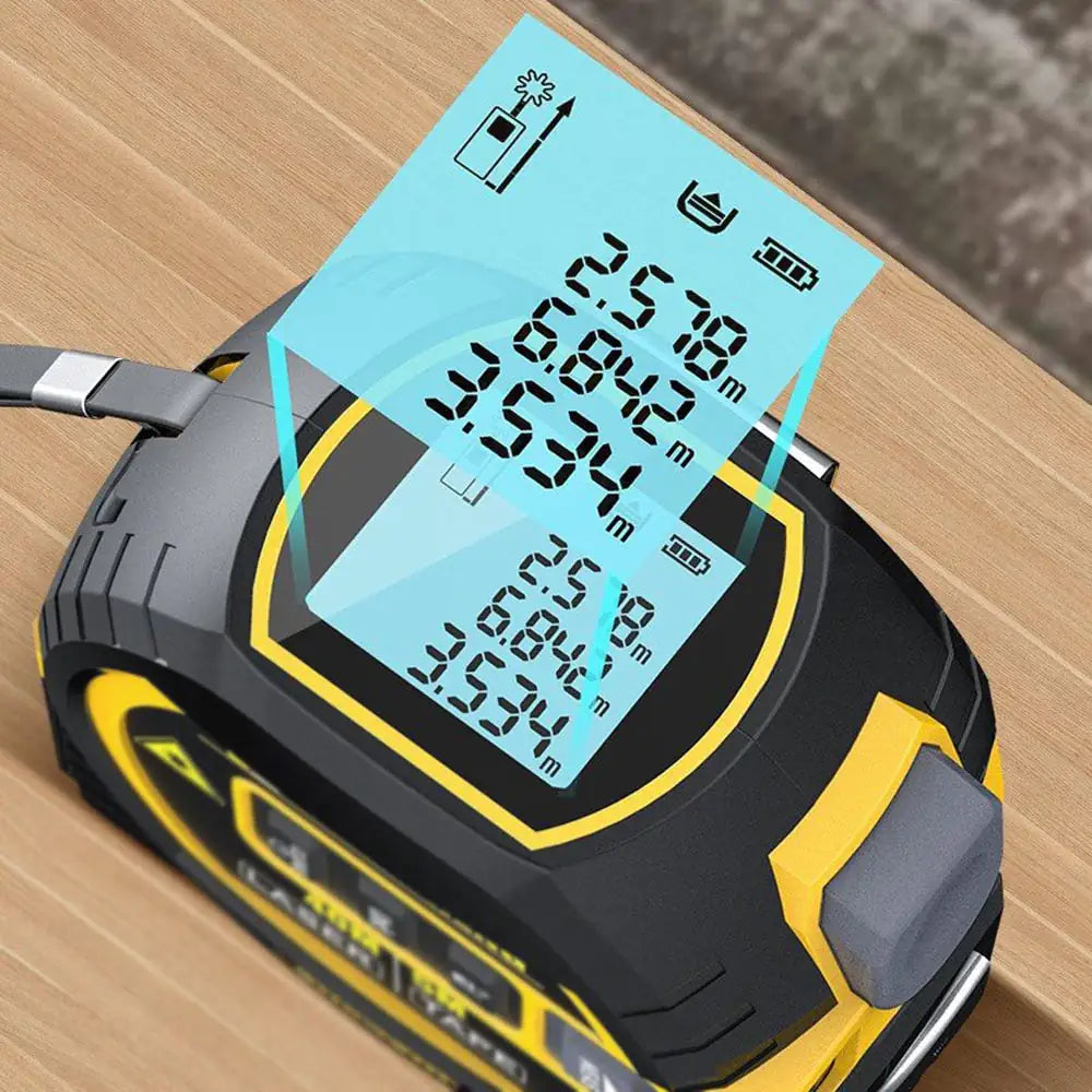 RooYard™ 3 In 1 Laser Tape Measure